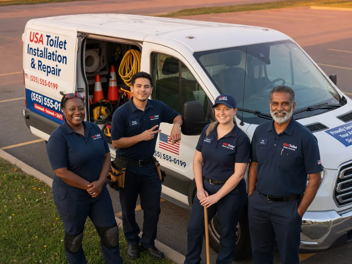 Toilet Installation company in Blue Grass, IA